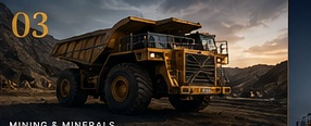 Mining and minerals illustration